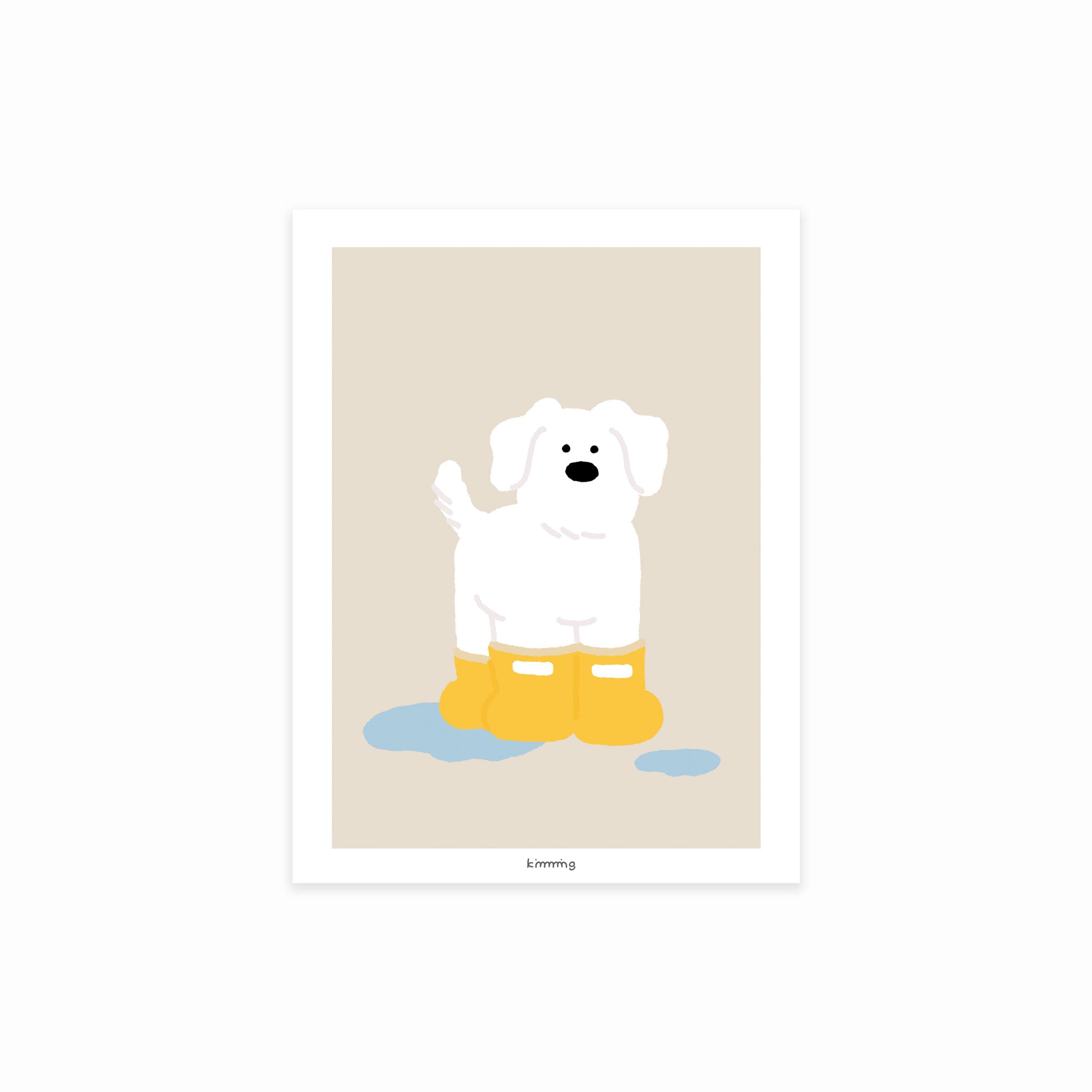 [킴밍] RAINBOOTS postcard