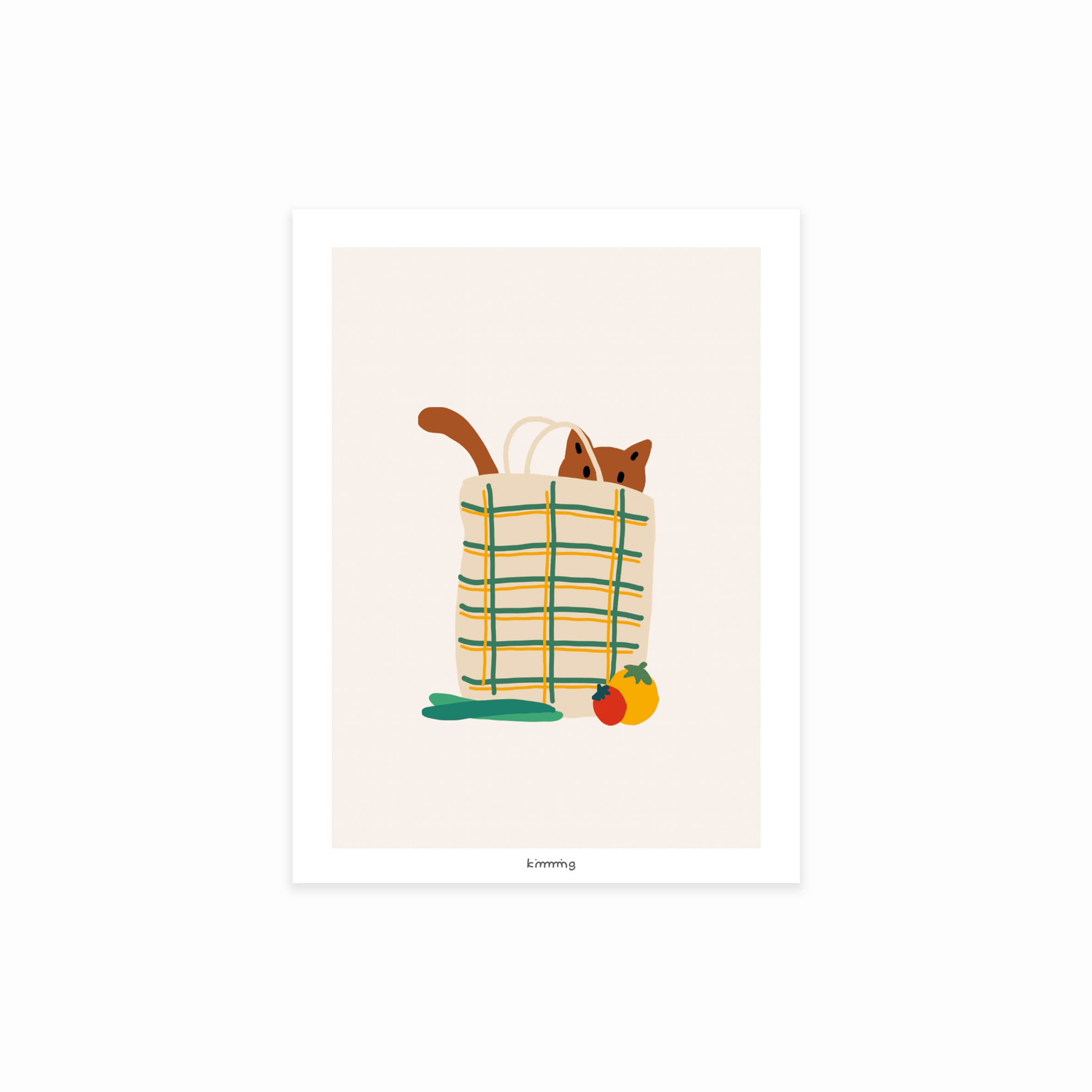 [킴밍] SHOPPING BAG postcard