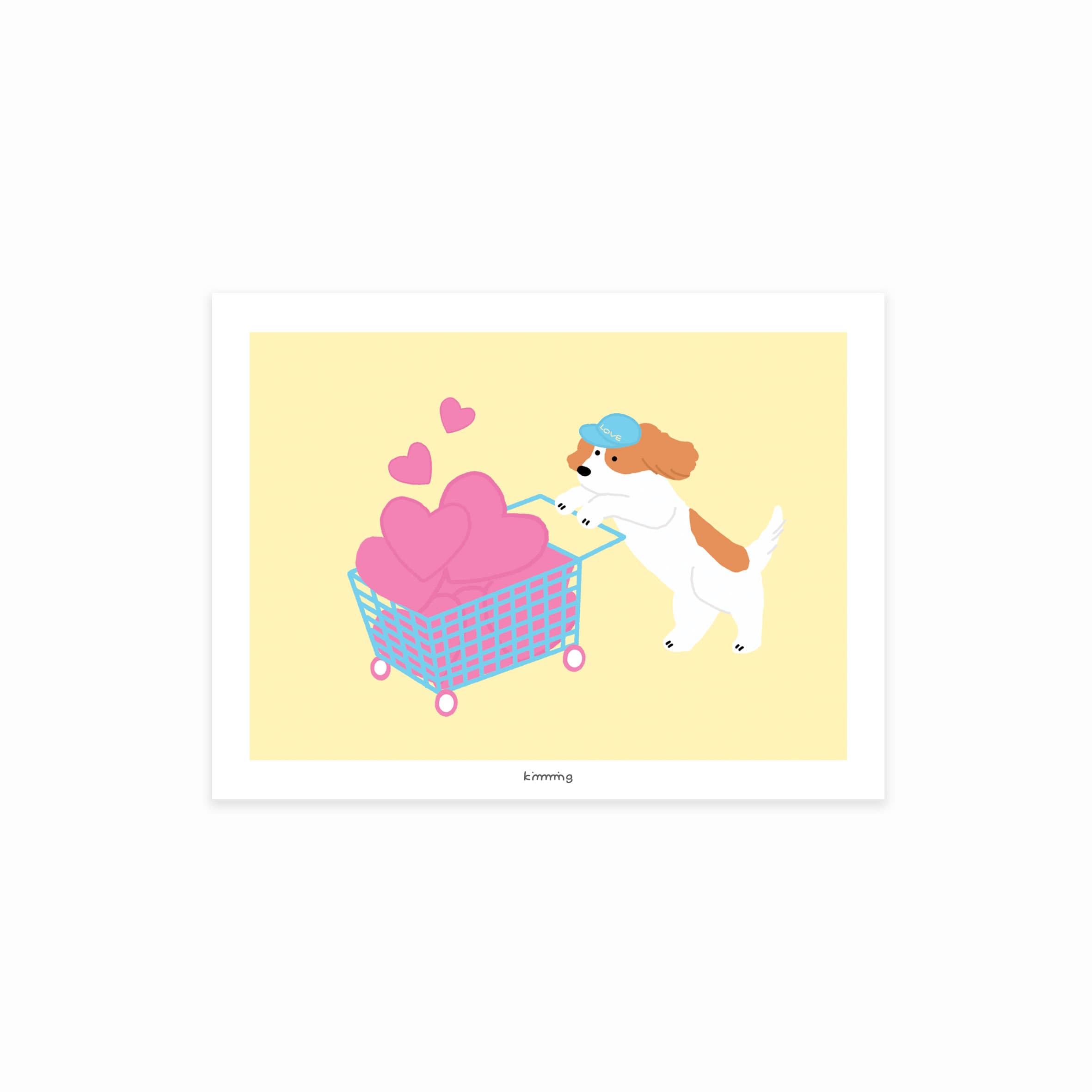 [킴밍] LOVE DELIVERY postcard