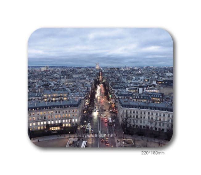 [온세 스튜디오] [마우스패드] 샹젤리제 거리 Paris Champs-Élysées 유럽 프랑스 파리 / 모던 디자인 감성 문구 여행
