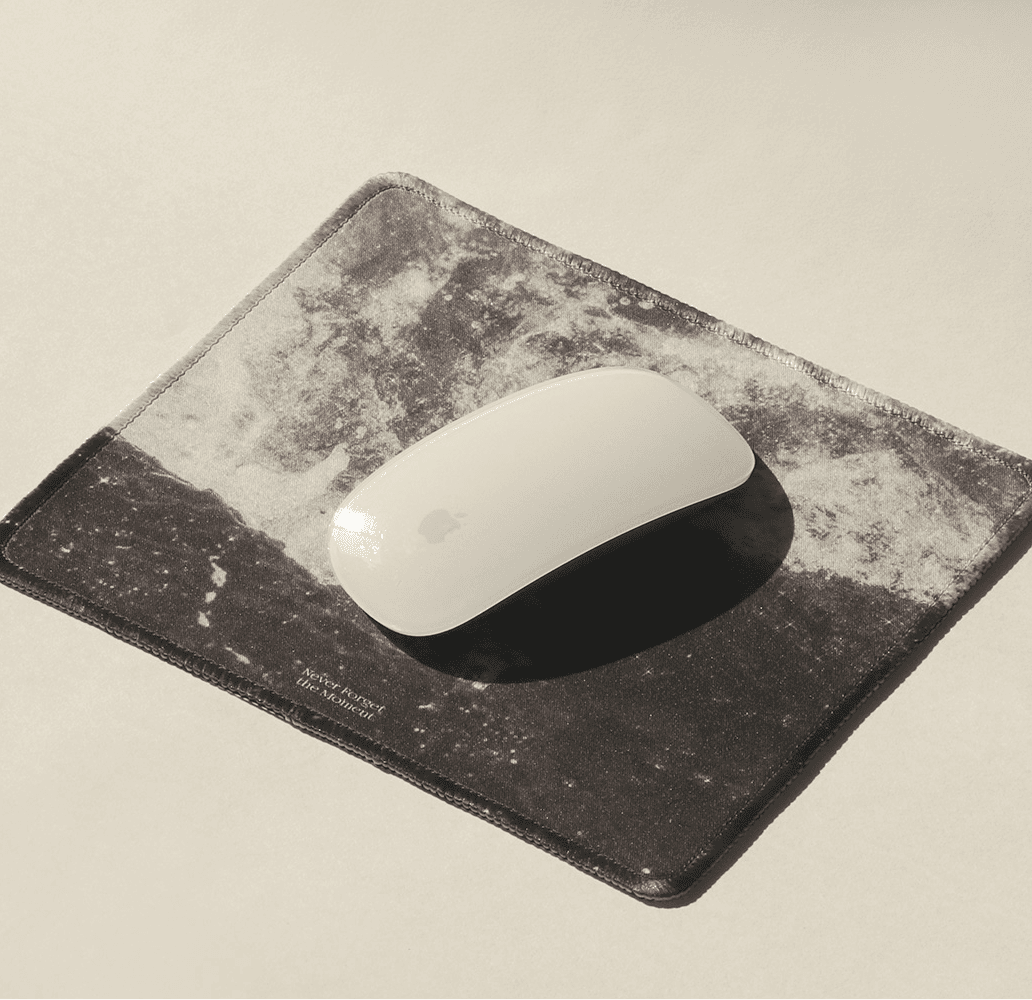 [포그보우] breaking black pad 마우스패드