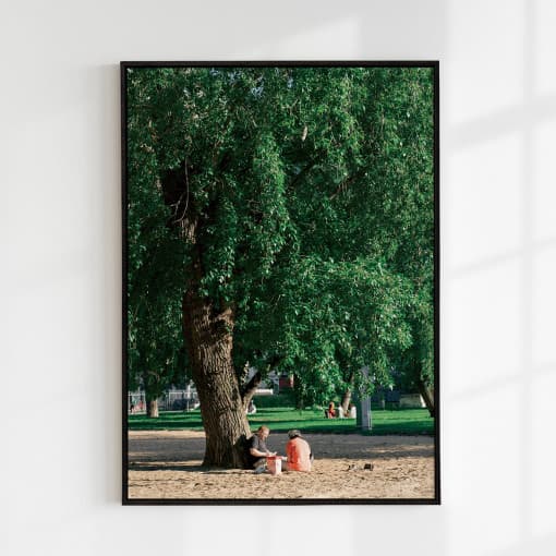 [요로코롬스튜디오] 감성 인테리어포스터 나무 공원 풍경 포스터 Big tree