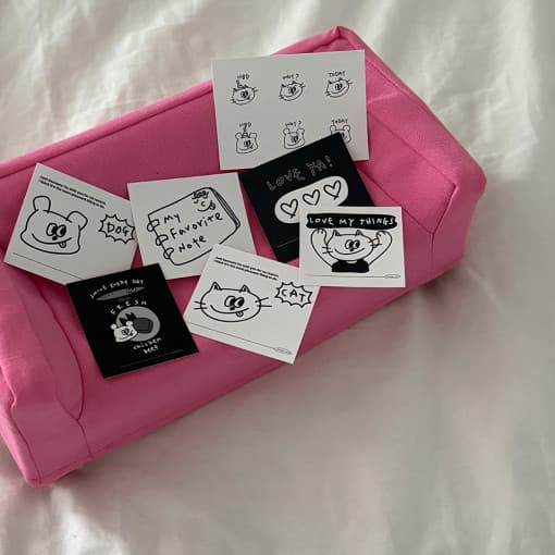 [딜라잇모드] 캣도그 스티커팩