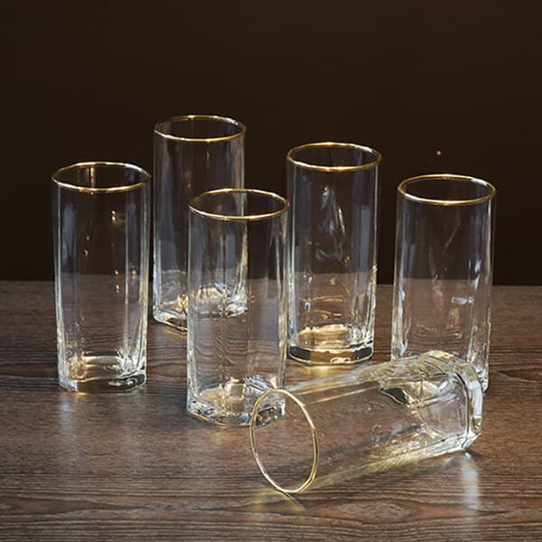 [바이라움] 부라노 리얼골드 앵글 그란데컵 380ml 6Pcs