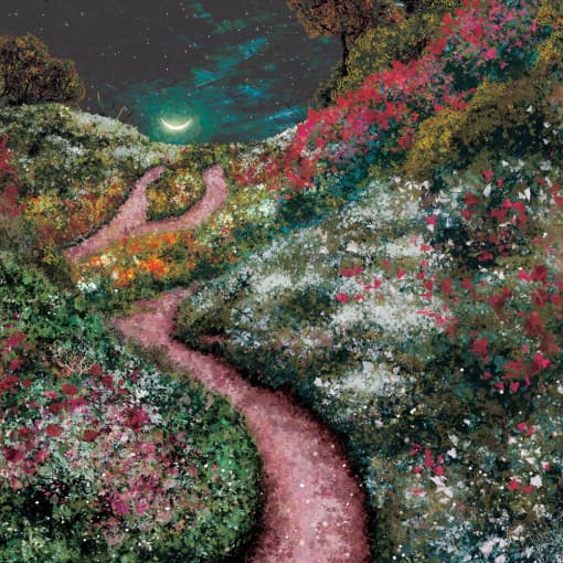 [CHANH] the scent of summer A4 일러스트 포스터