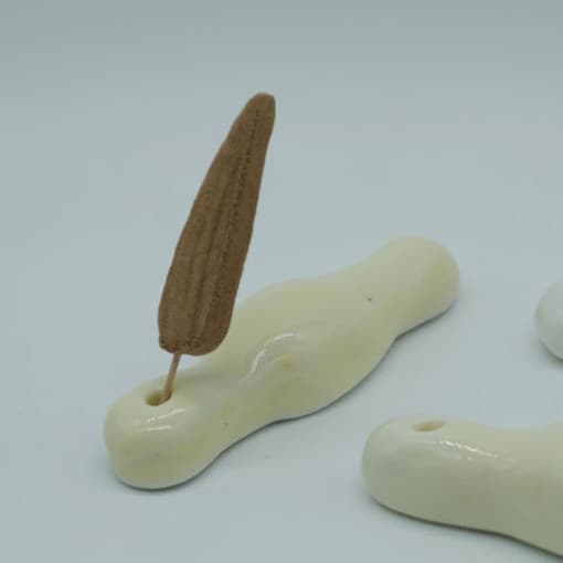 [G.pottery] cloud incense holder