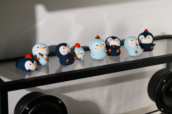 [향기에끌리다] 펭귄SET 석고방향제♡