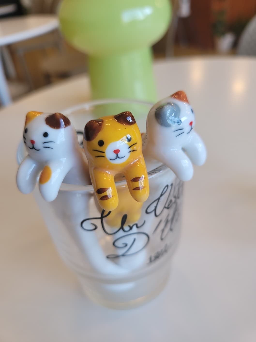 애옹이세라믹티스푼