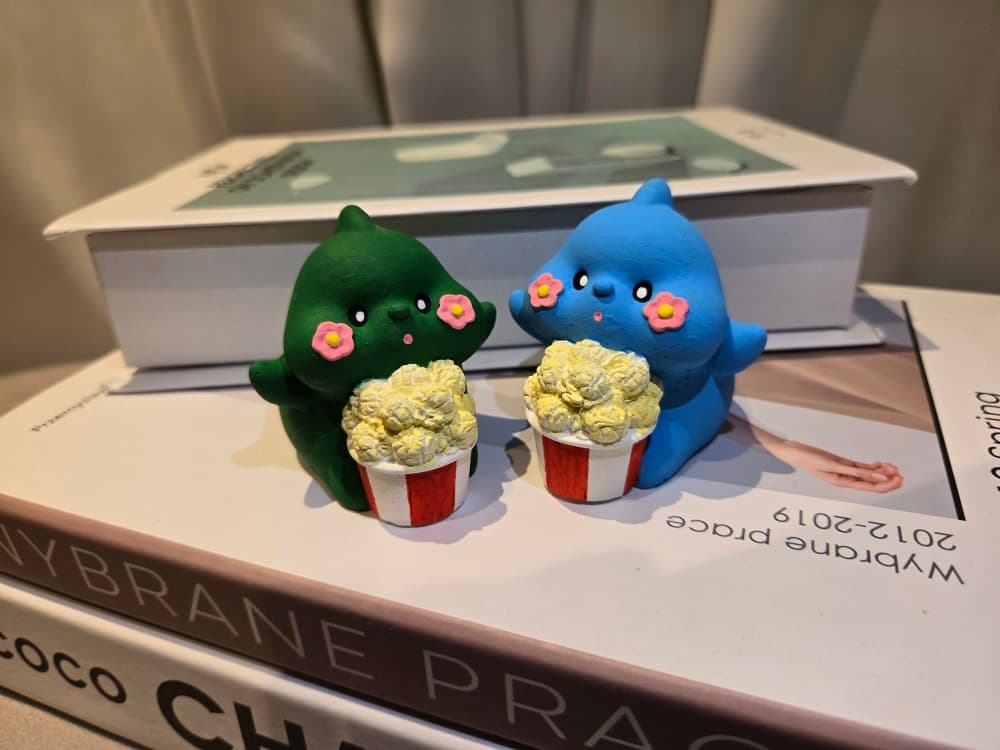[향기에끌리다] 팝콘공룡 석고방향제♡