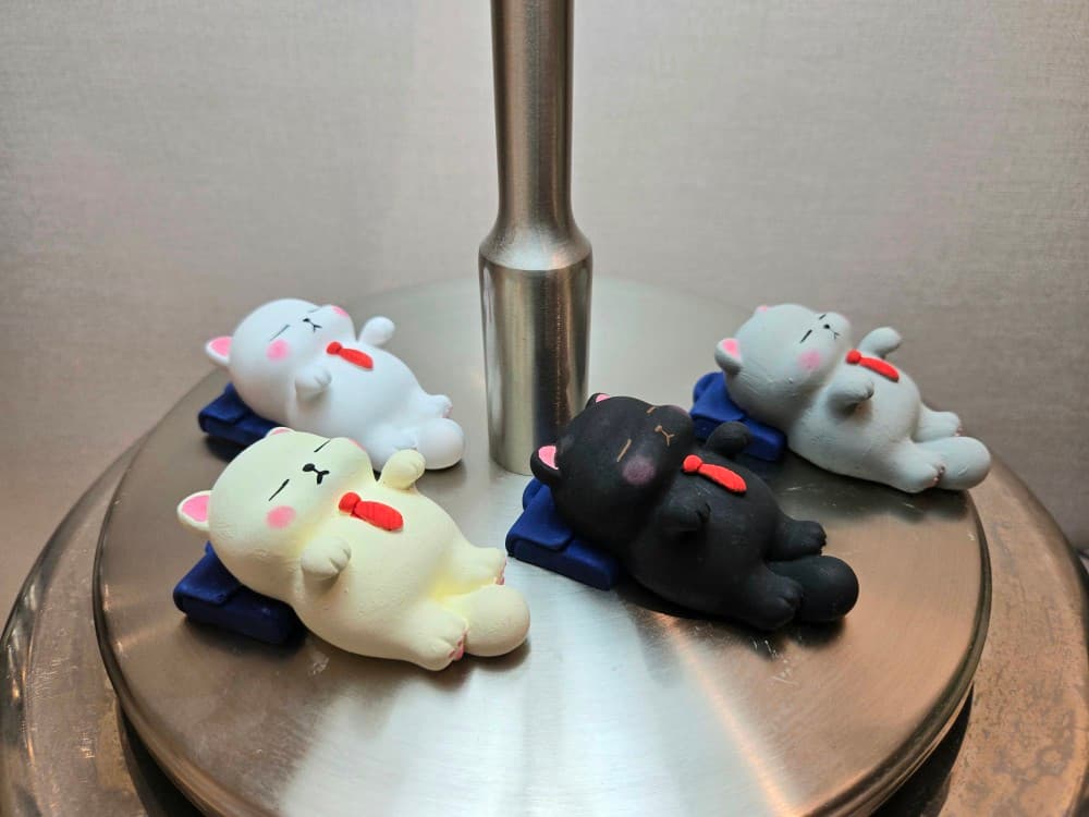 [향기에끌리다] 눕방냥이 석고방향제♡
