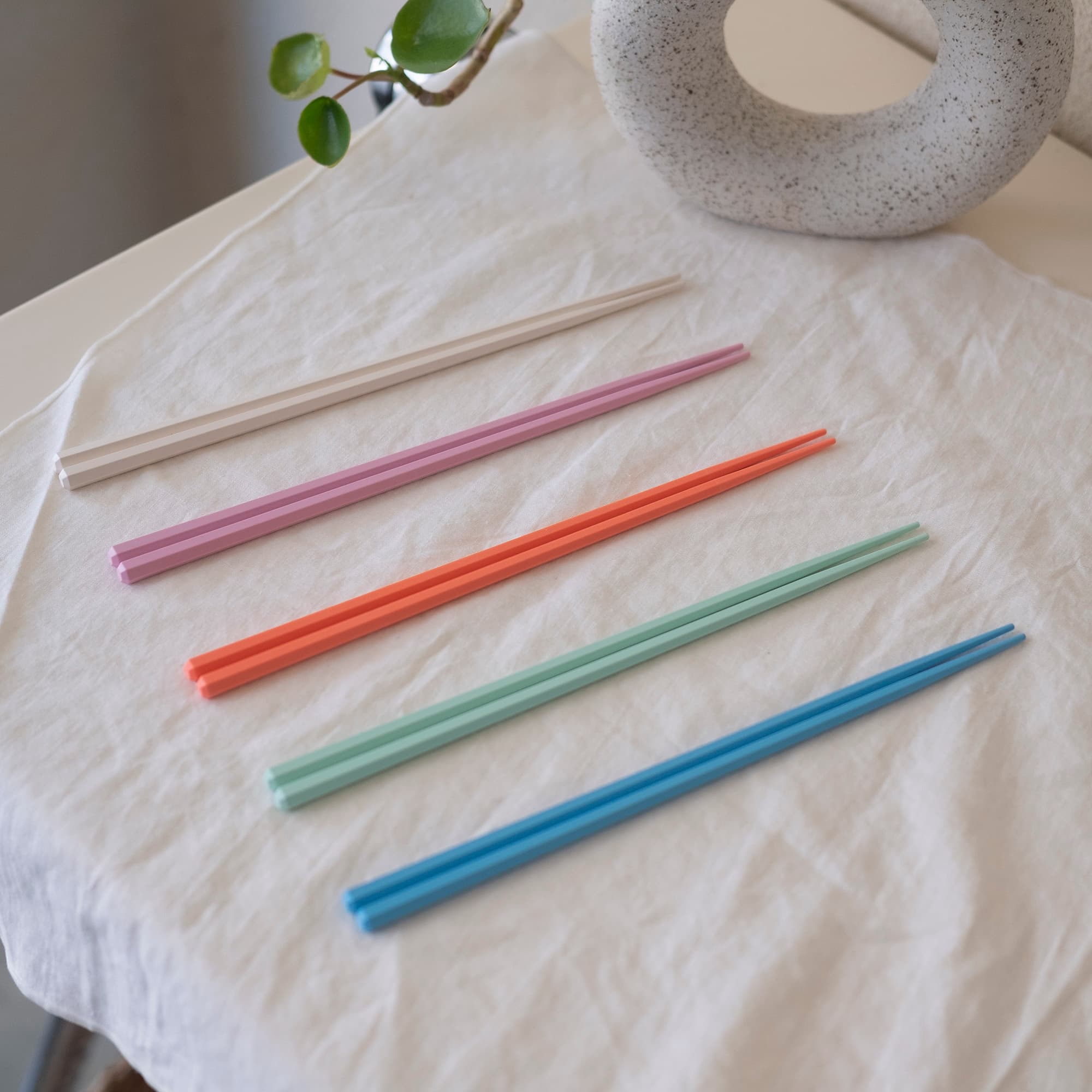 [키친스퀘어] Komorebi 파스텔 육각 젓가락 (5colors)