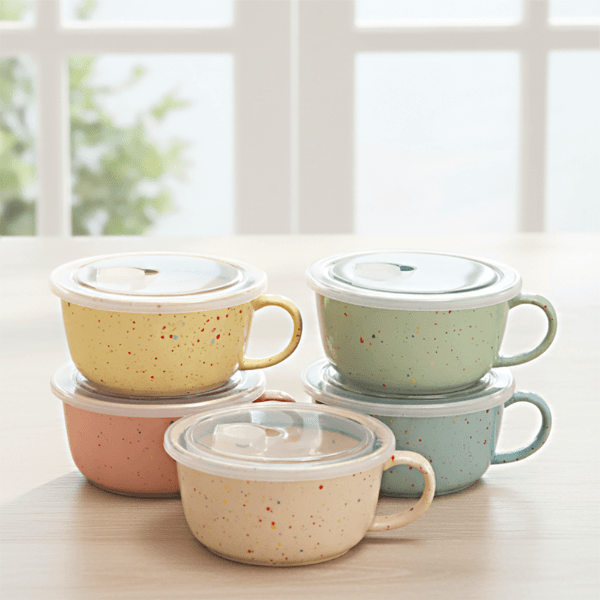 [바이라움]베로나 루체 740ml 밀폐 라면기 (5color)