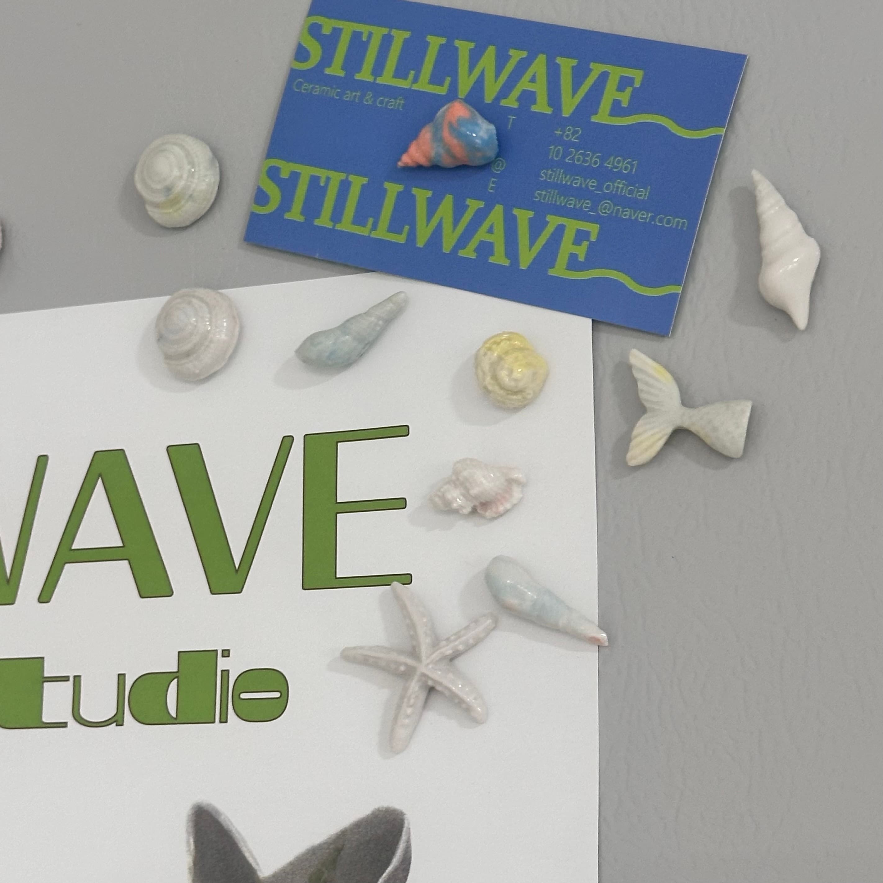 [STILLWAVE] beach magnet (2pcs)