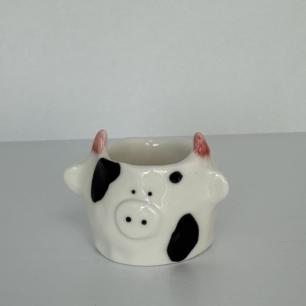 젖소 술잔