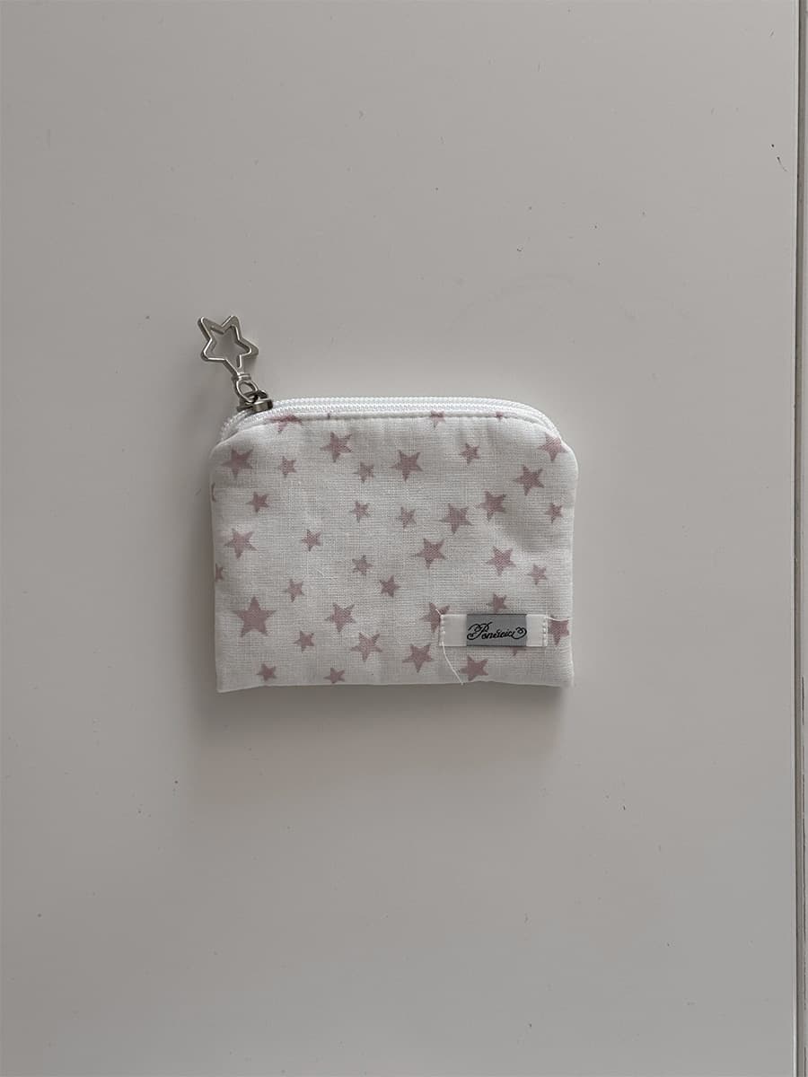 [포네이시시] 포비 스타 핑크 미니 파우치