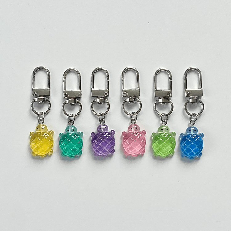 [당근말밥] 젤리 메론빵 거북이 키링 6color