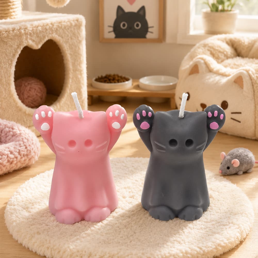 유령 고양이 캔들